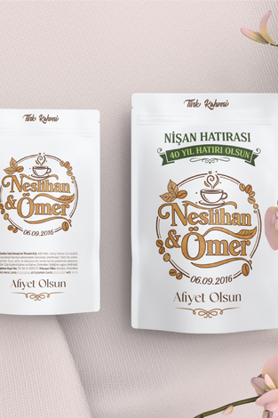 Nişan, Kına, Düğün Hediyelik Kahve (30 Gr.)