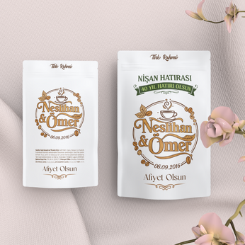Nişan, Kına, Düğün Hediyelik Kahve (30 Gr.)